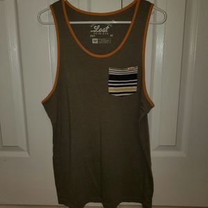 Lost Medium Green Tank Top